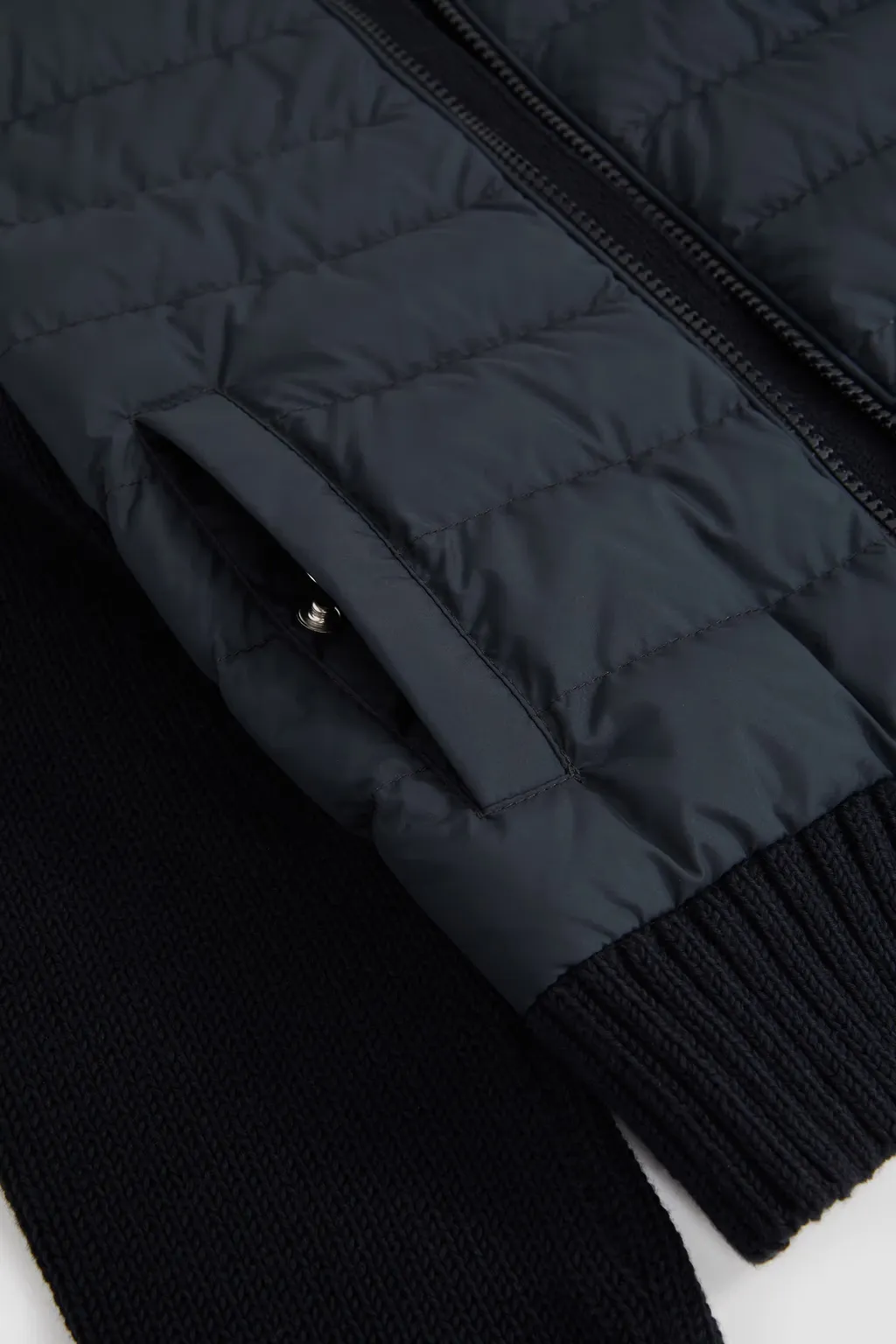 Moncler Enfant Padded Zip-Up Cardigan