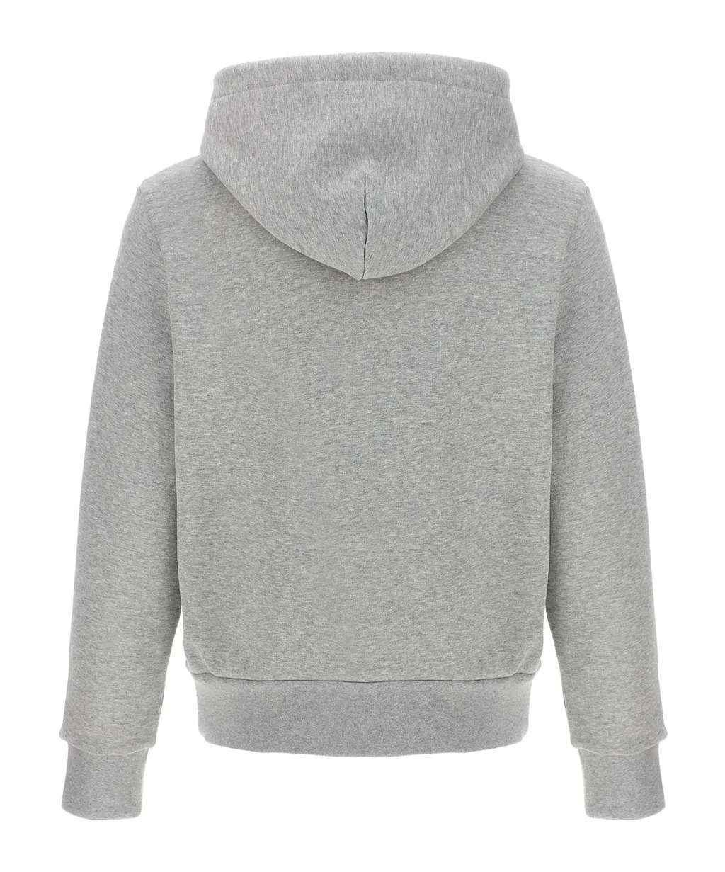 Moncler Logo Patch Zipped Hoodie