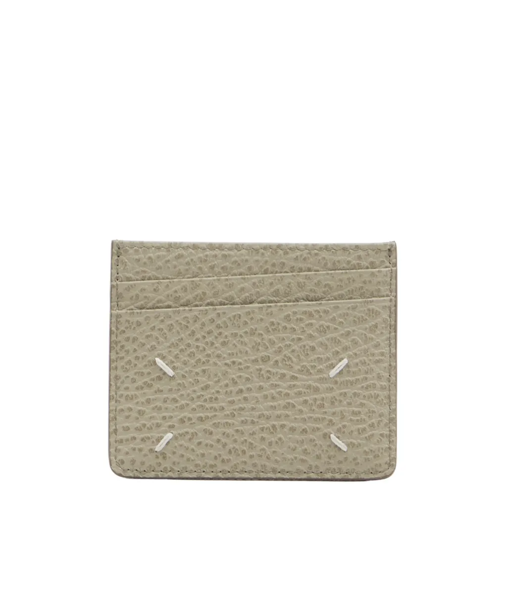 Four-Stitch Leather Cardholder