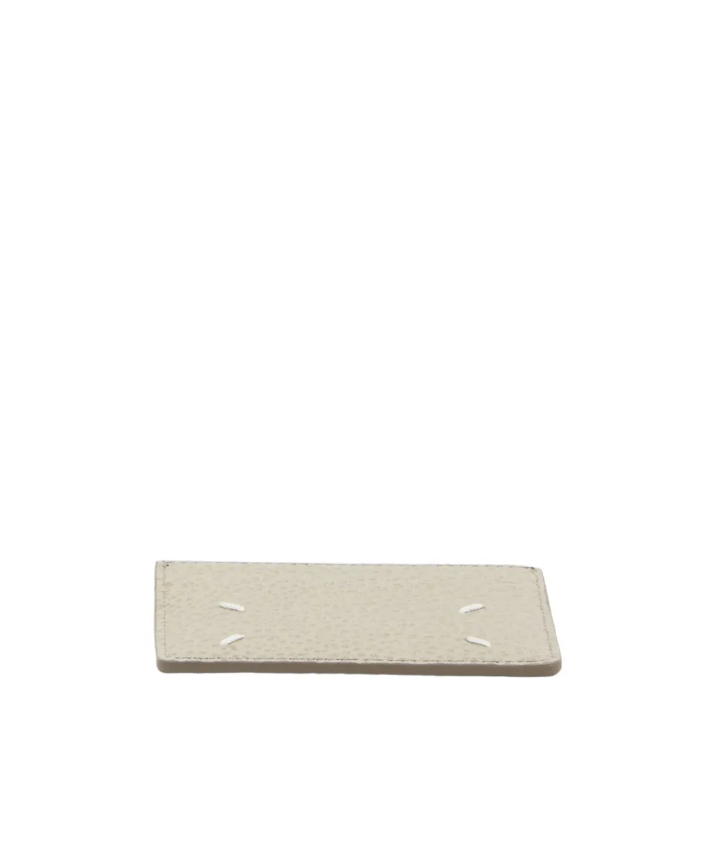 Four-Stitch Leather Cardholder