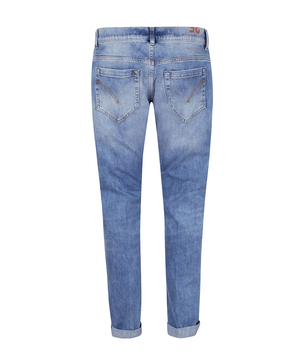 Dondup Skinny Turn-Up Brim Jeans