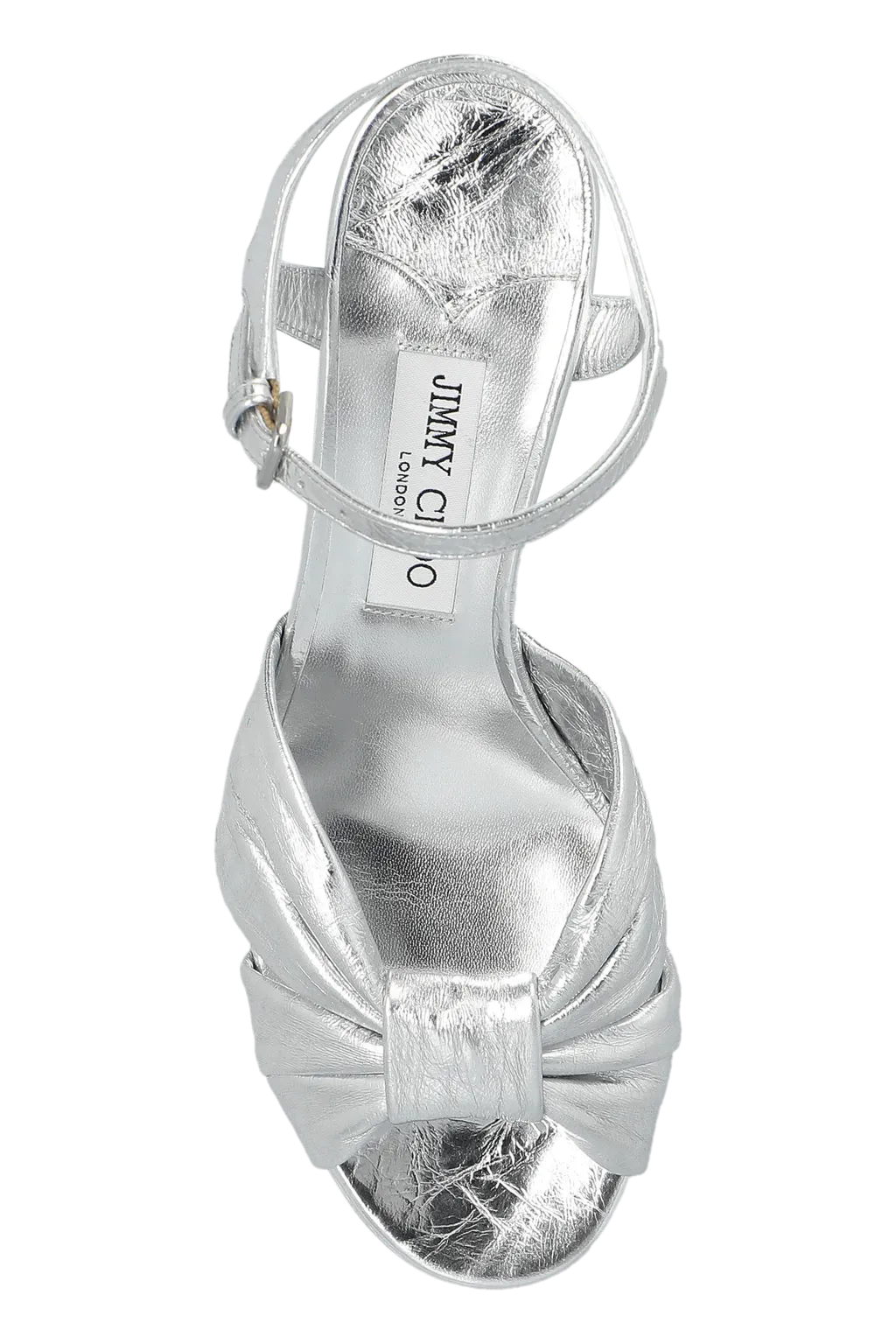 Jimmy Choo Heloise 80 Round Toe Heeled Sandals