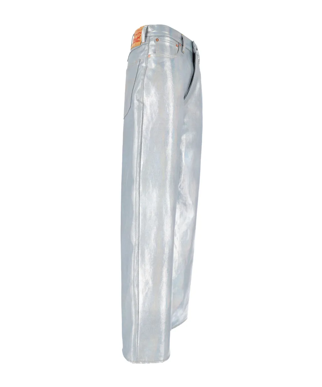 Junya Watanabe Wide-Leg Metallic Trousers