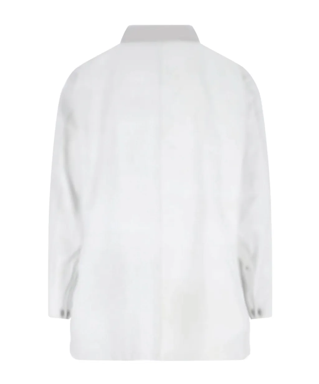 Junya Watanabe Man Logo Patch Buttoned Jacket