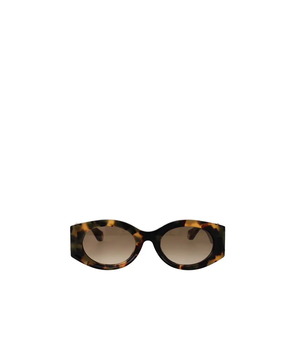 Round-Frame Sunglasses