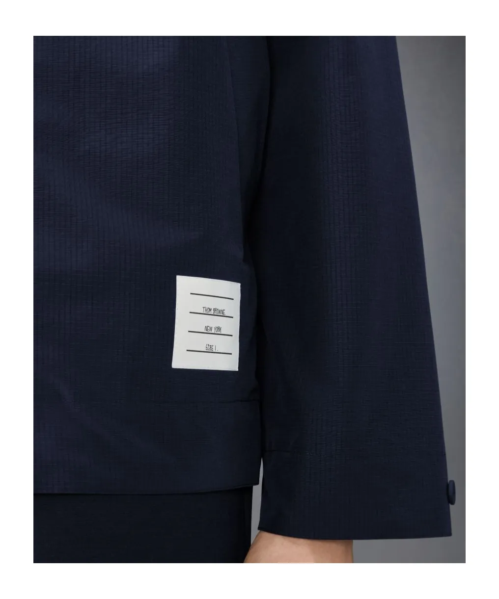 Thom Browne Drawstring Hooded Jacket