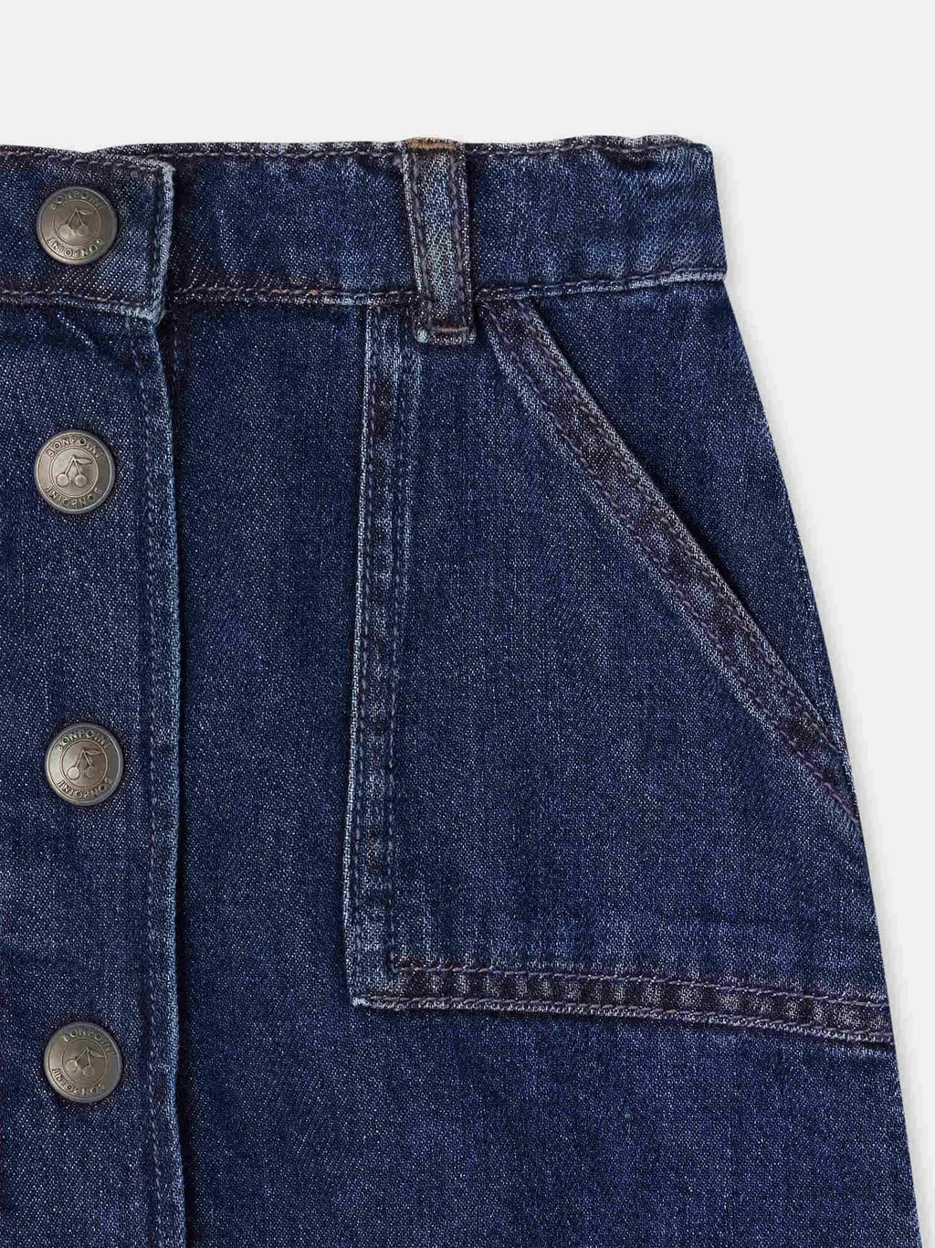 Bonpoint Dexie Denim Skirt