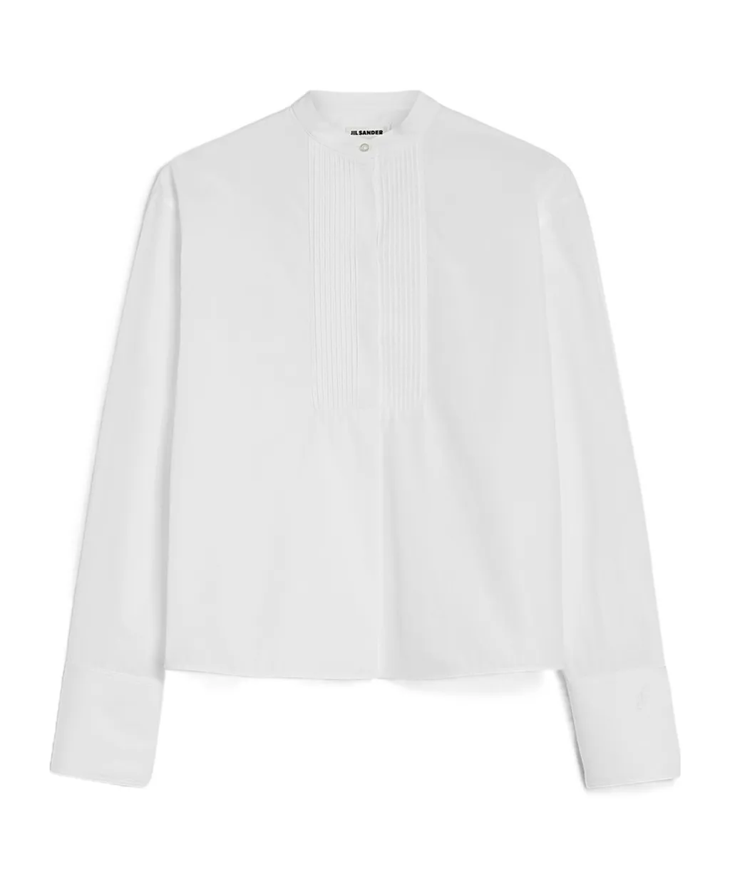 Jil Sander Mandarin Collar Shirt