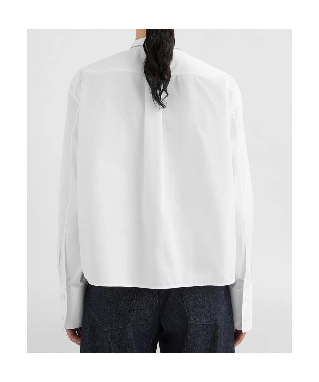 Jil Sander Mandarin Collar Shirt