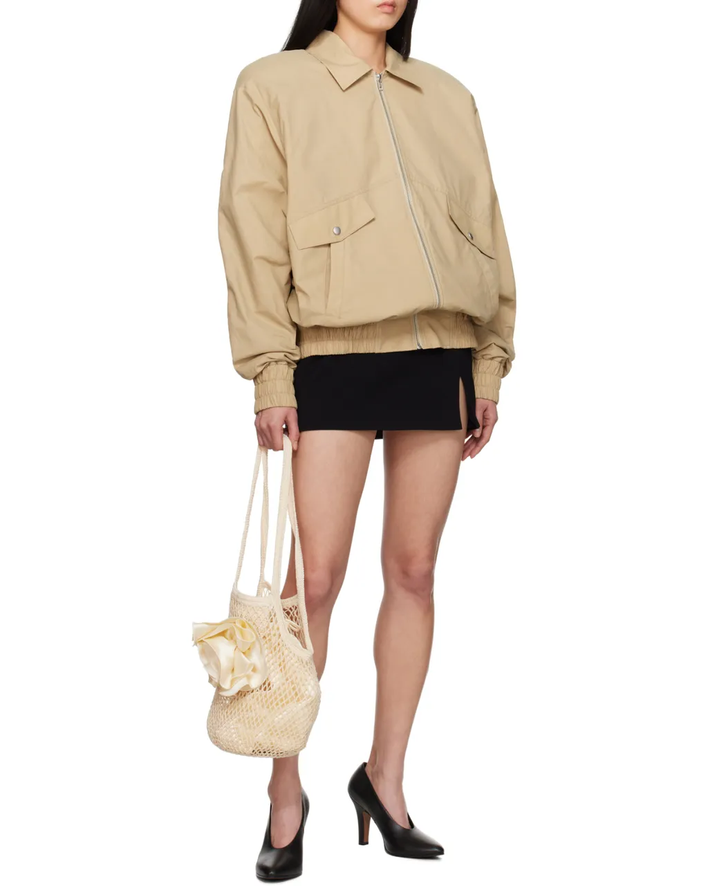 Magda Butrym Oversized Bomber Jacket