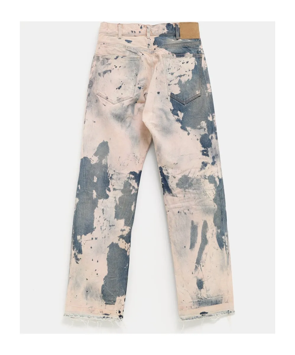 Wesley Jeans In Indigo Clouds Wash Denim