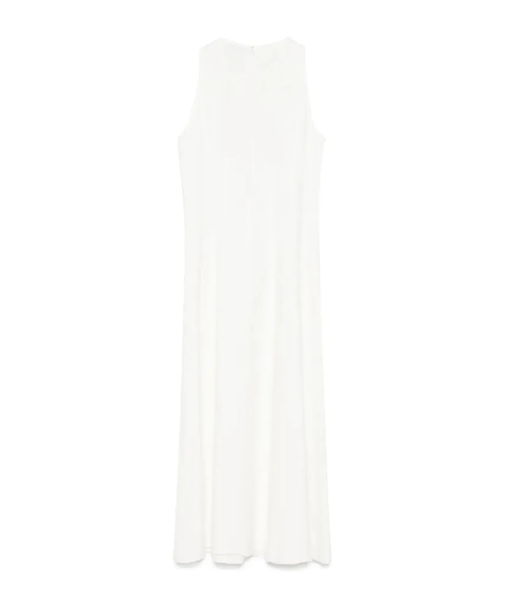 Round-Neck Sleeveless Dress