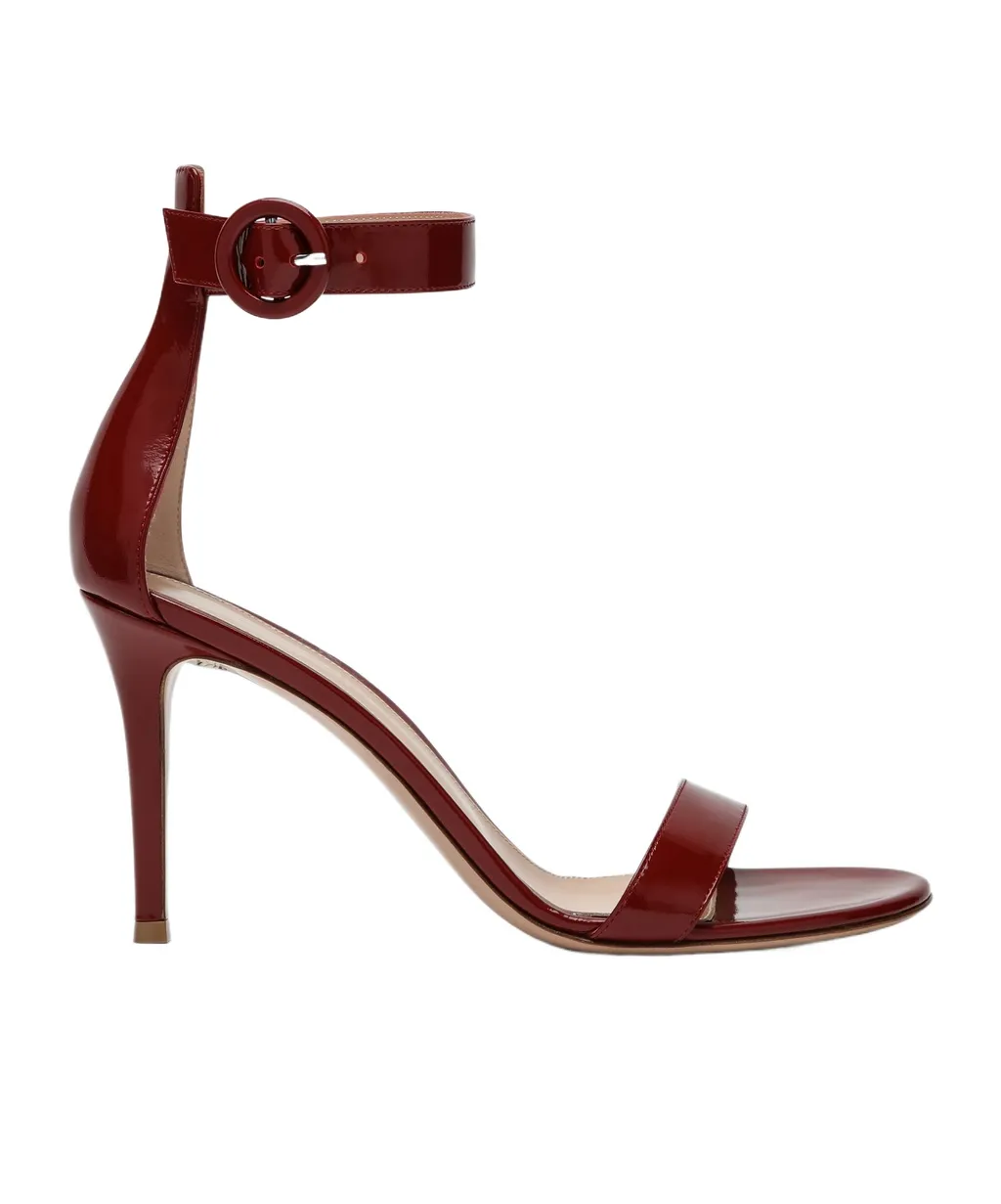 Round-Headed High-Heeled Sandals