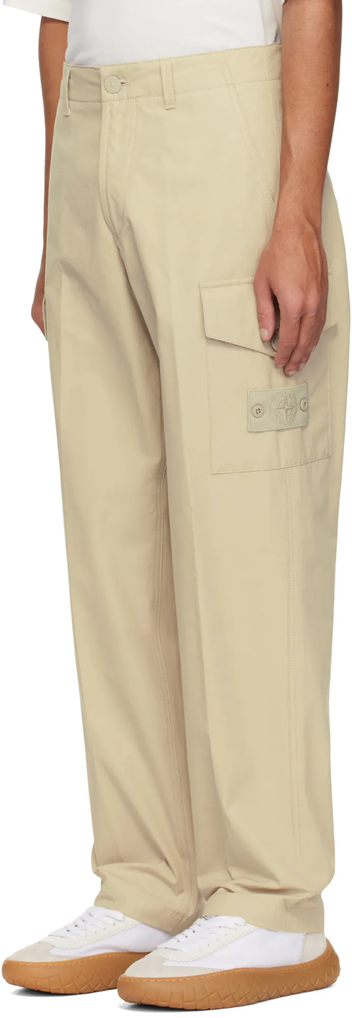 Stone Island Ghost Straight-Leg Cargo Pants