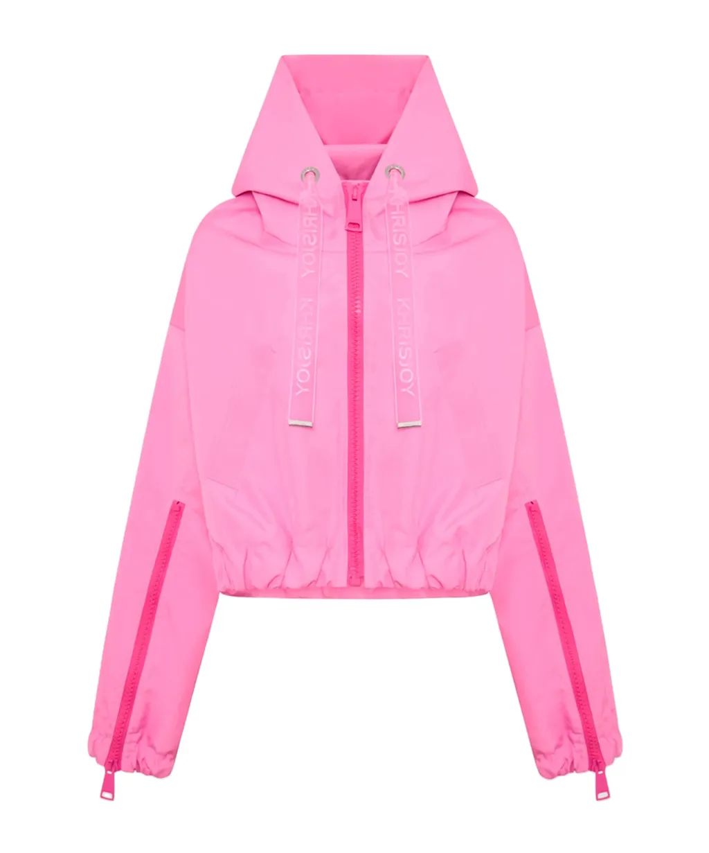 Khrisjoy Drawstring Hooded Jacket