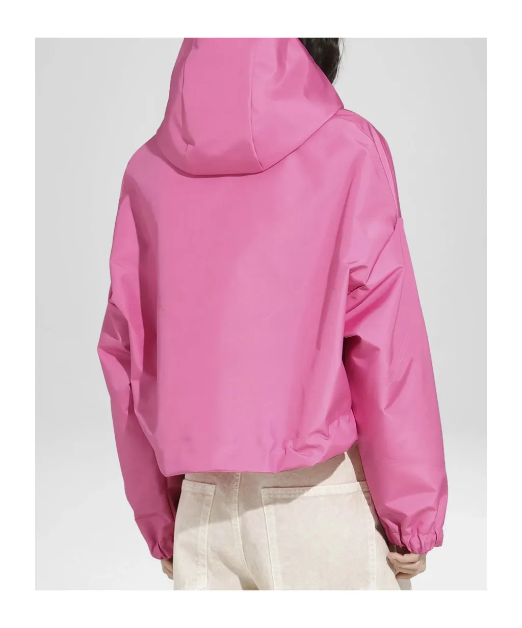Khrisjoy Drawstring Hooded Jacket