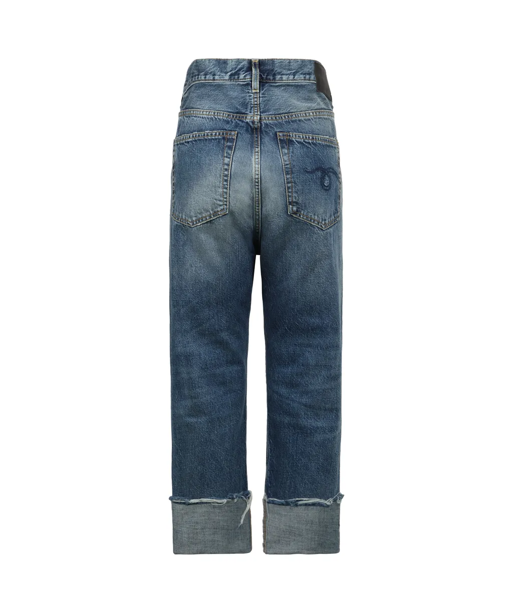 R13 5 Pocket Straight Fit Jeans