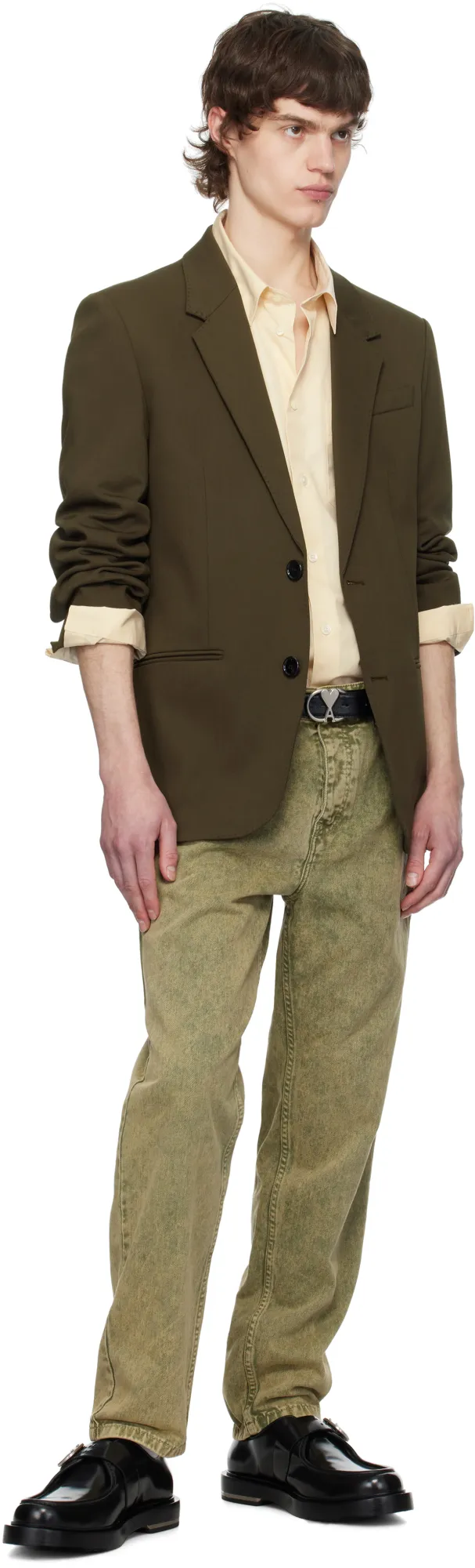 Ami Single-Breasted Tailored Blazer