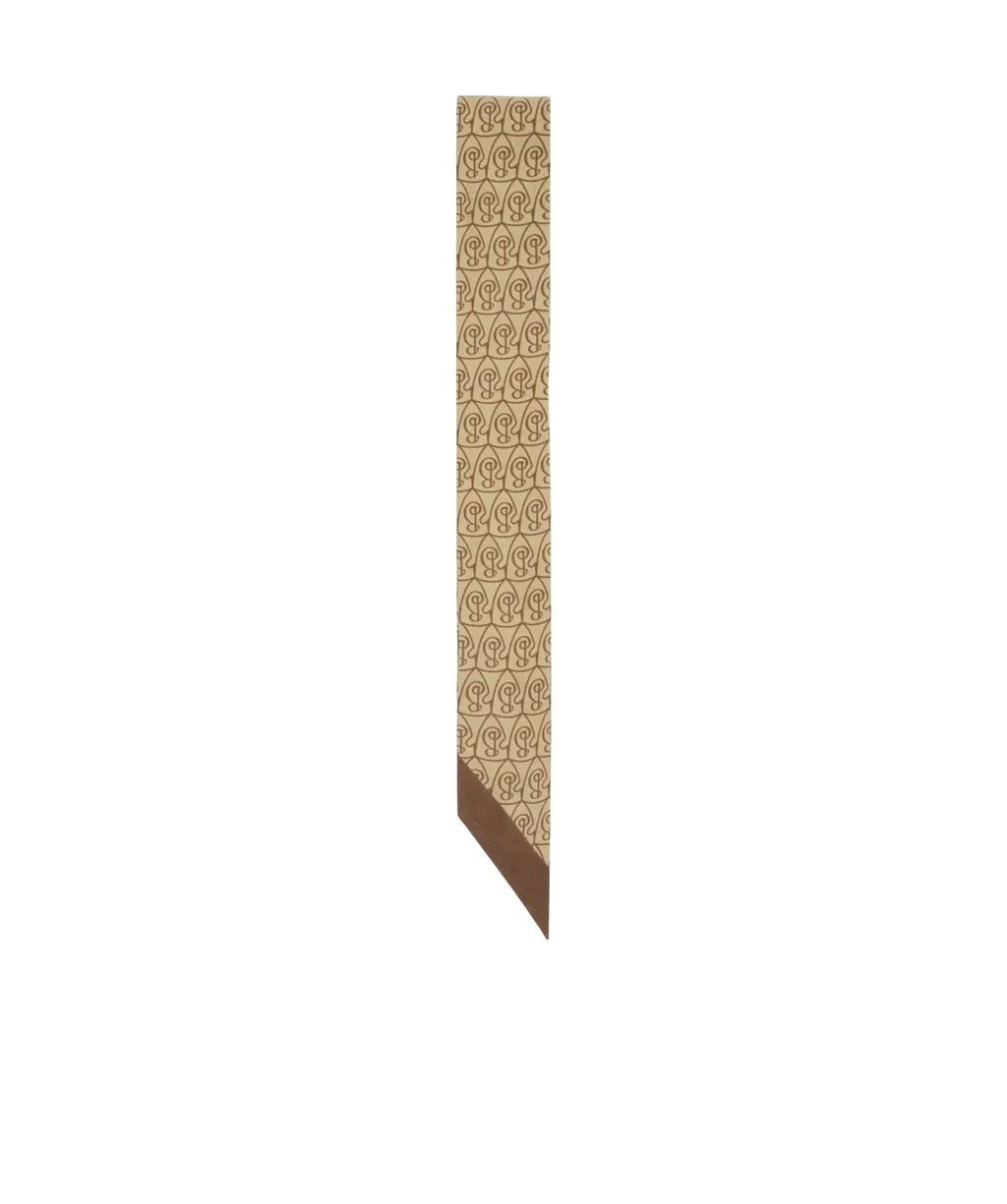 Burberry Monogram Printed Scarf