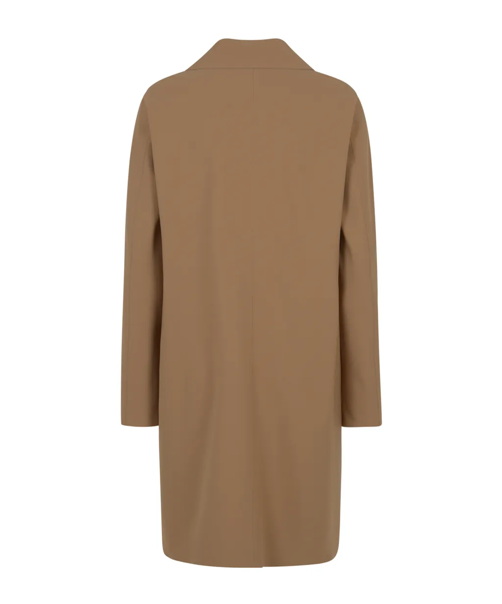 Herno Single-Breasted Long-Sleeved Coat