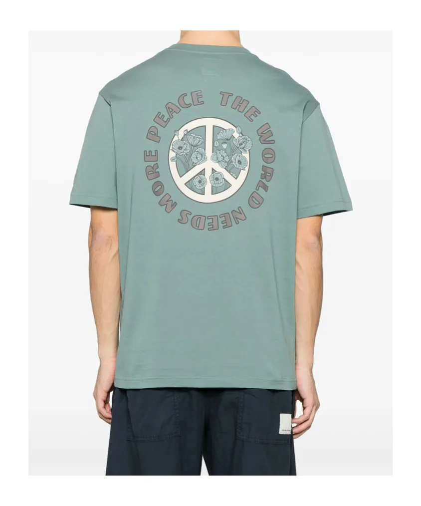 Emporio Armani Logo Printed Crewneck T-Shirt