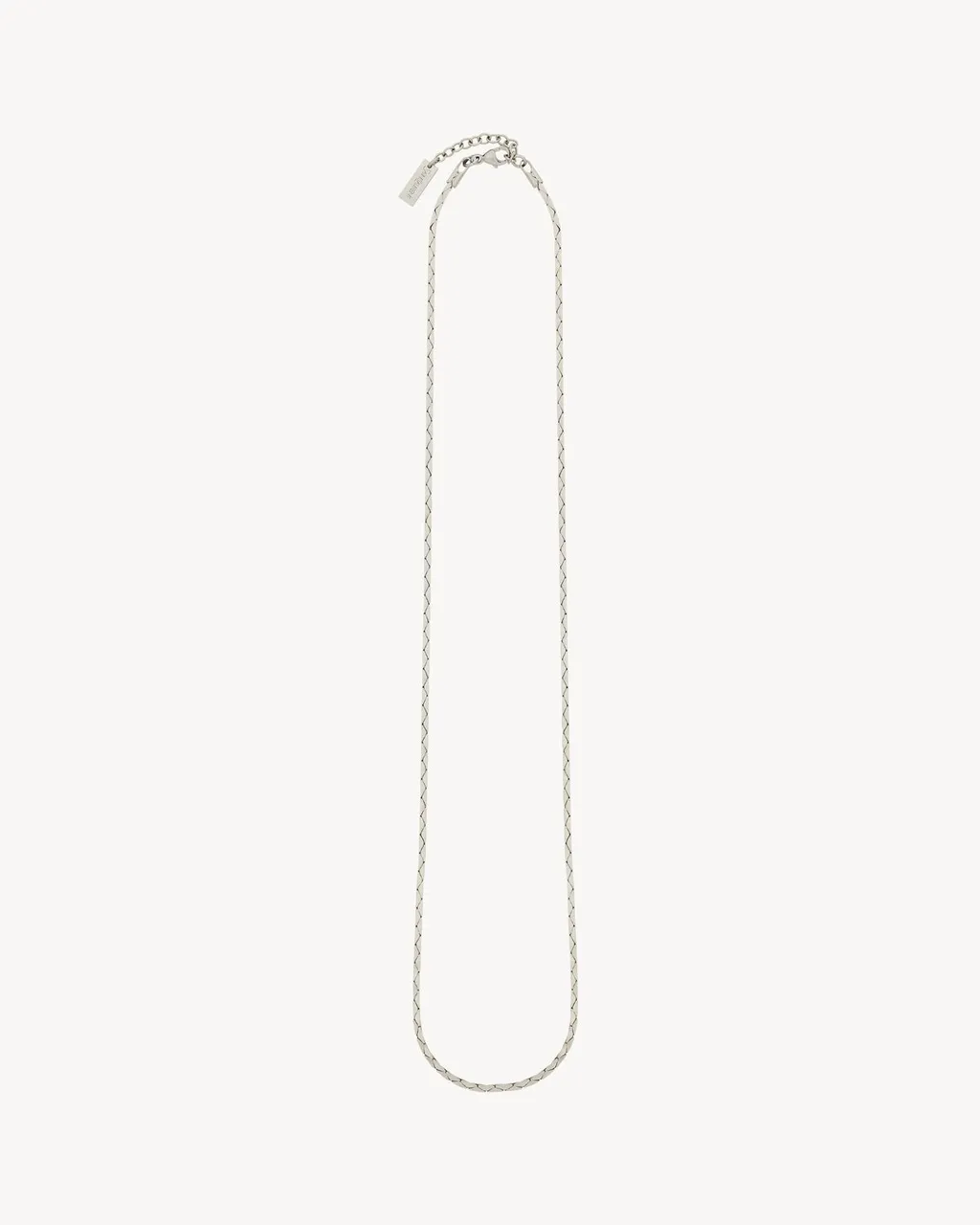Cobra-Chain Necklace In Metal