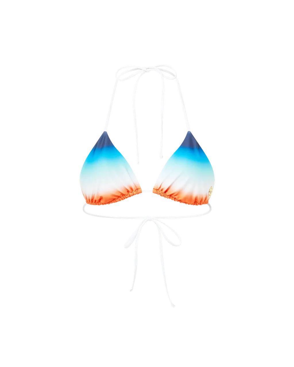 Casablanca Gardient Effect Halterneck Bikini Top