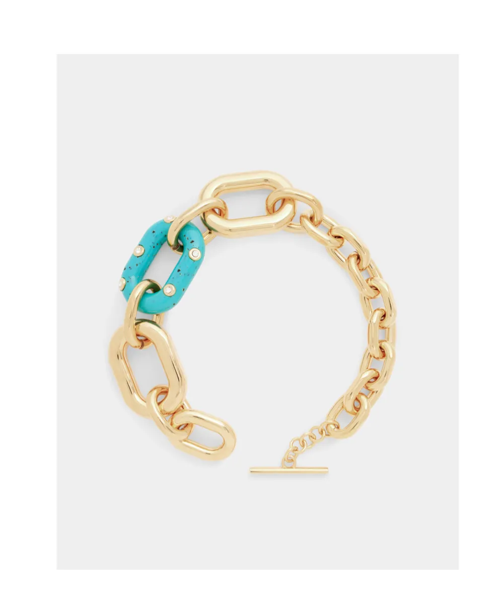Paco Rabanne Xl-Link Polished Chocker Necklace