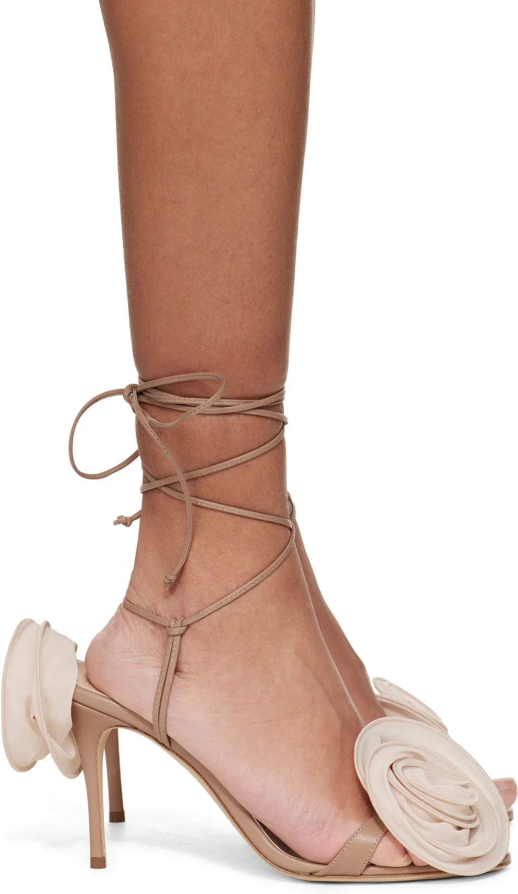 Floral High Heel Sandals