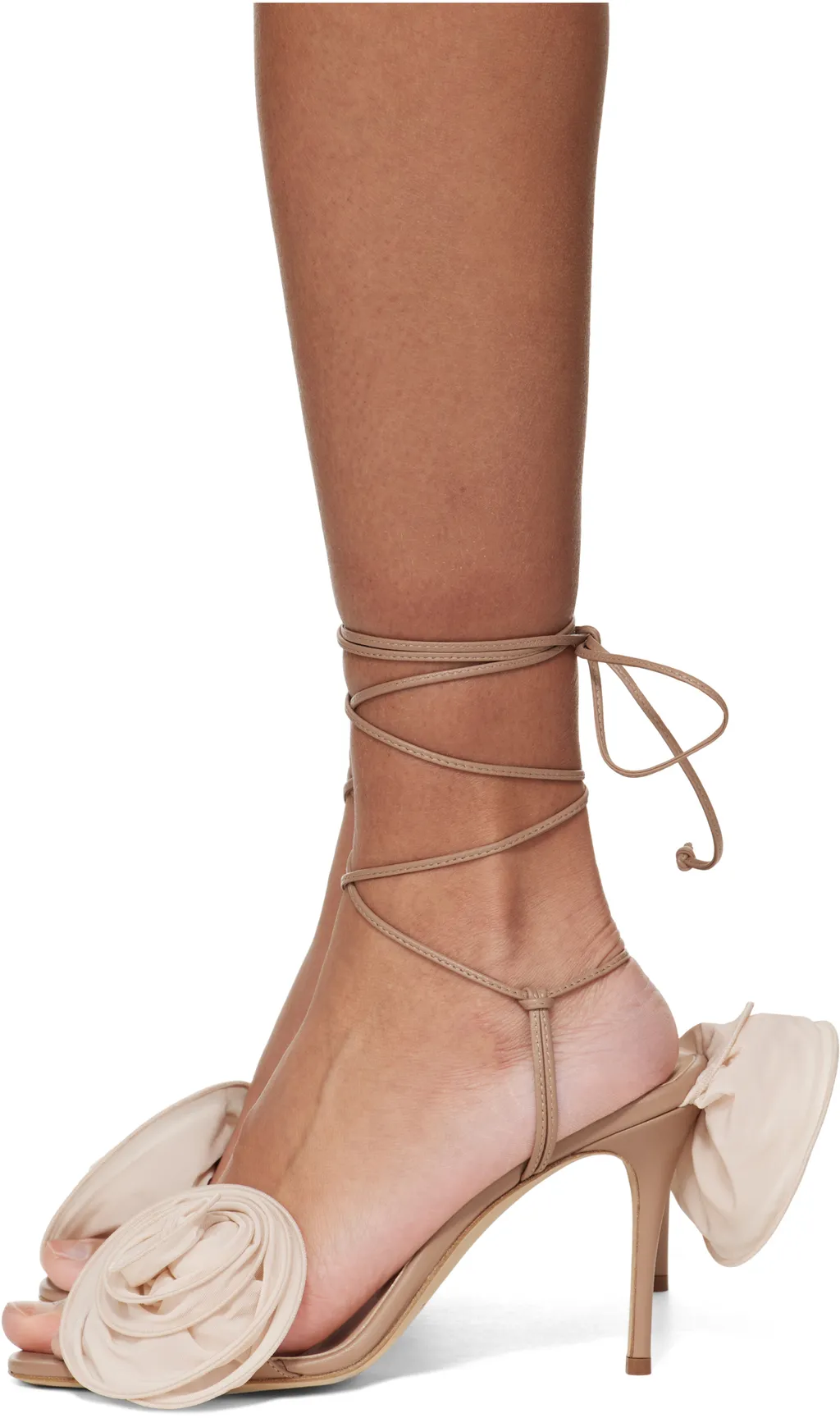 Floral High Heel Sandals