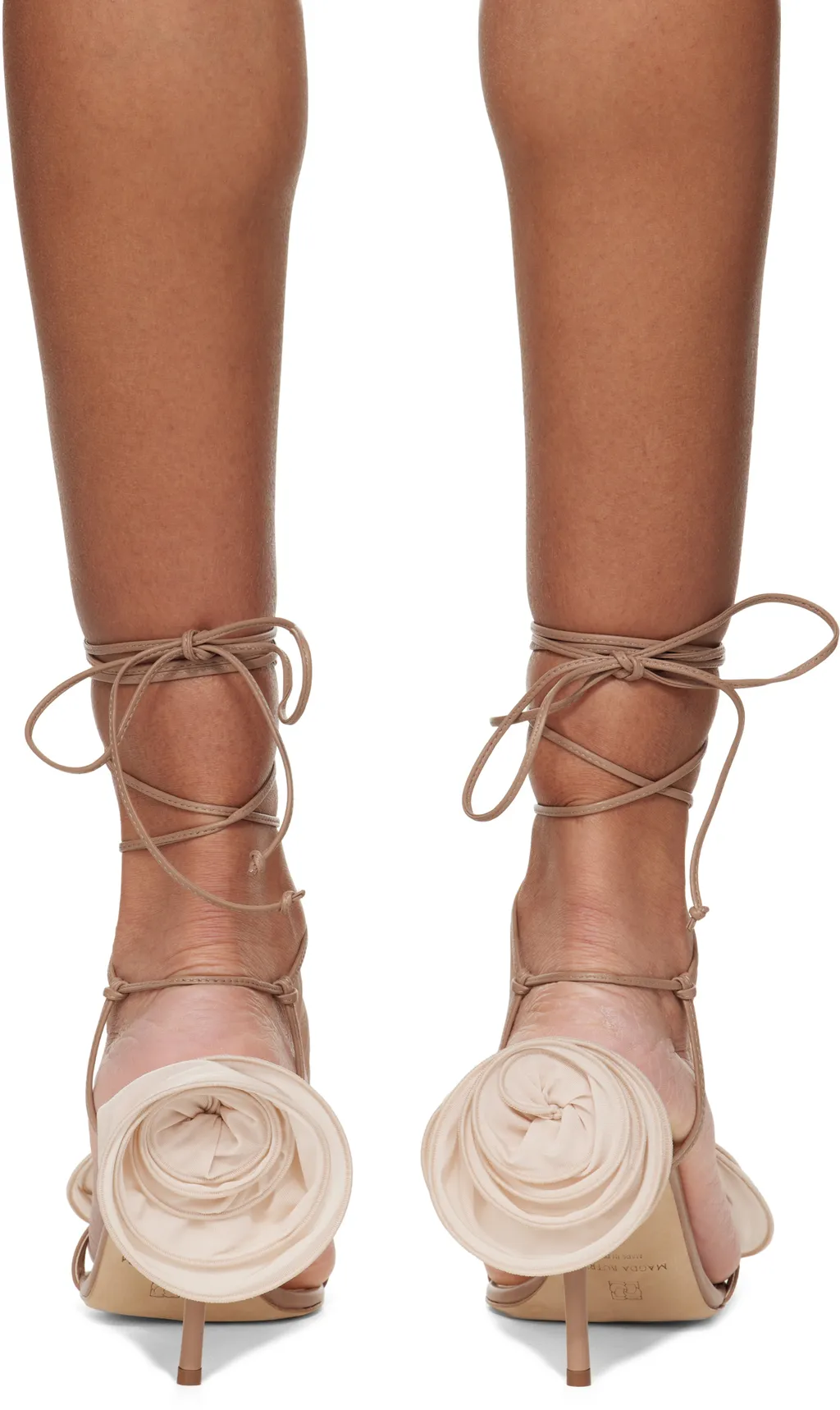Floral High Heel Sandals