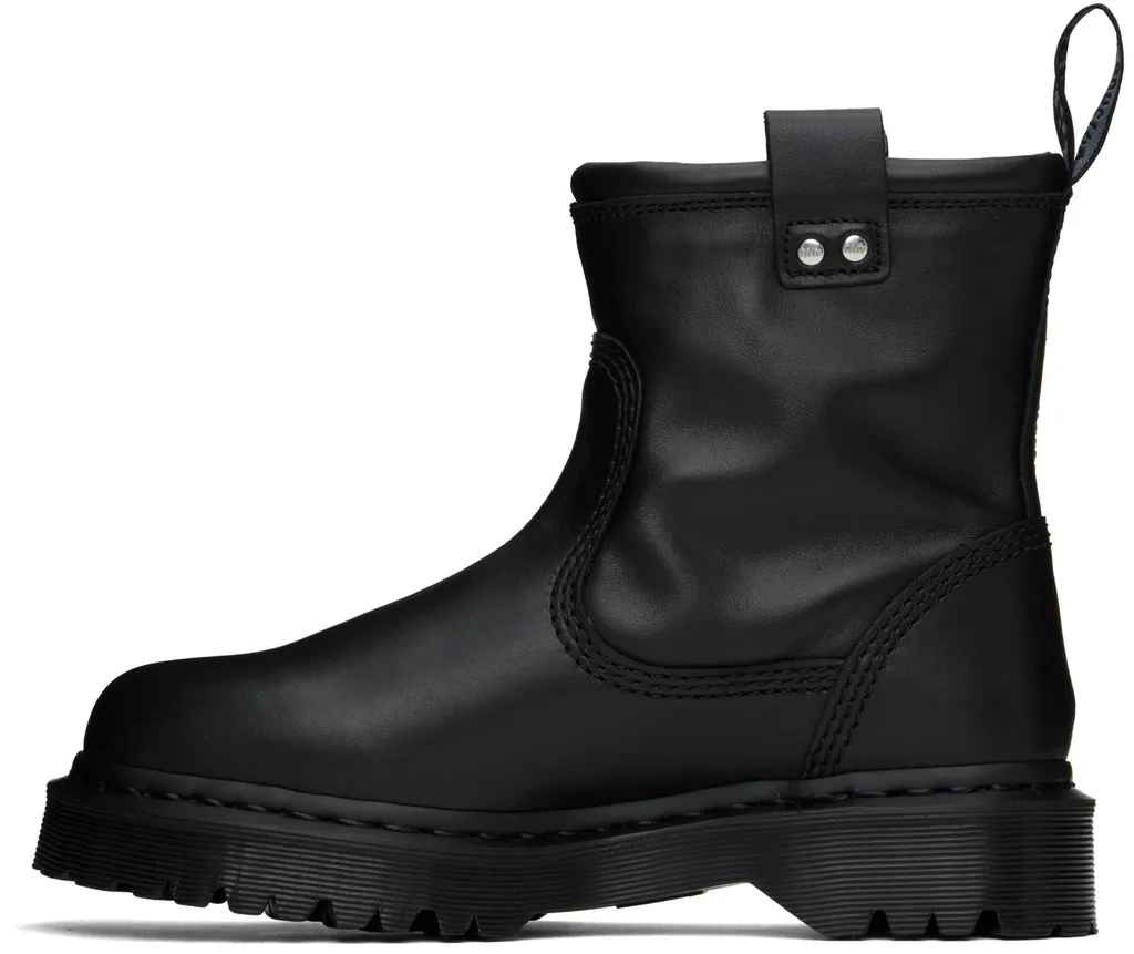 Pull Tab Short Boots
