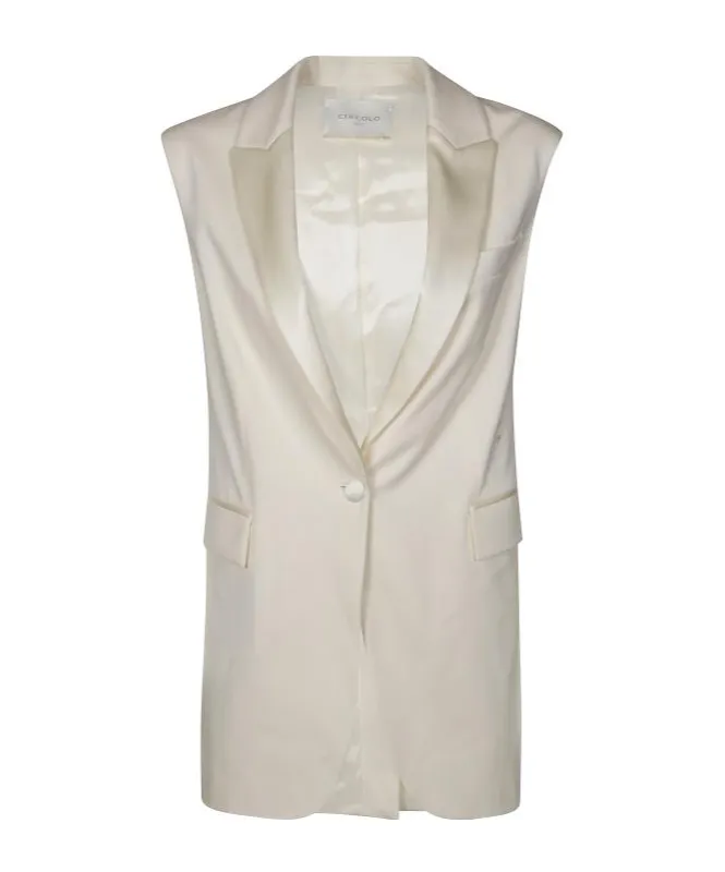 Circolo 1901 Single Breasted Waistcoat