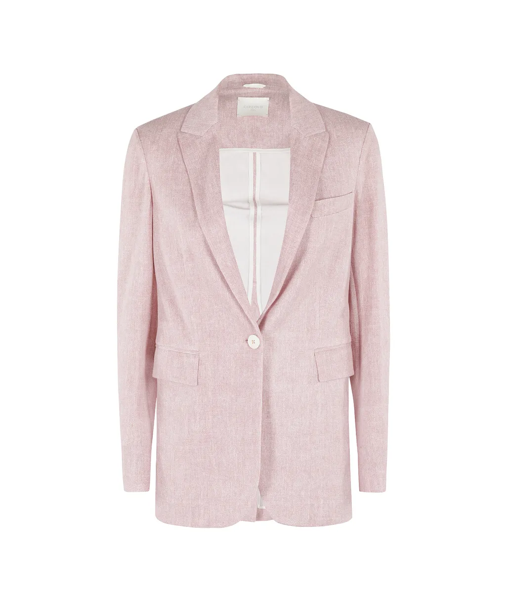 Circolo 1901 Herringbone Blazer Jacket