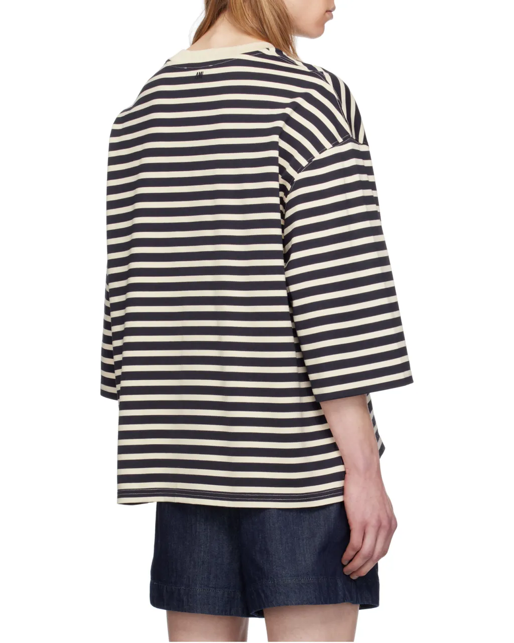 Ami Loose Striped T-Shirt