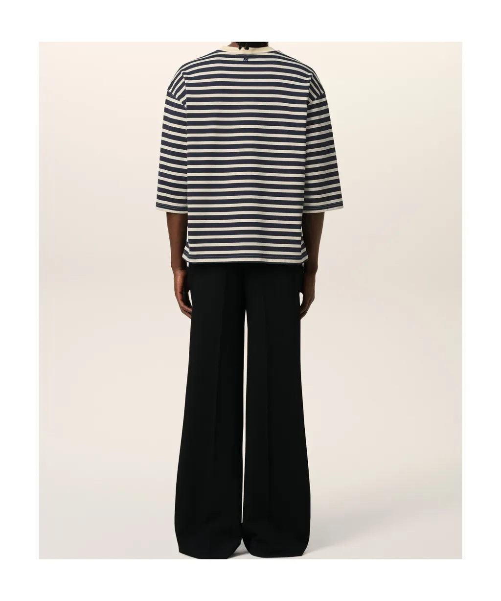 Ami Loose Striped T-Shirt