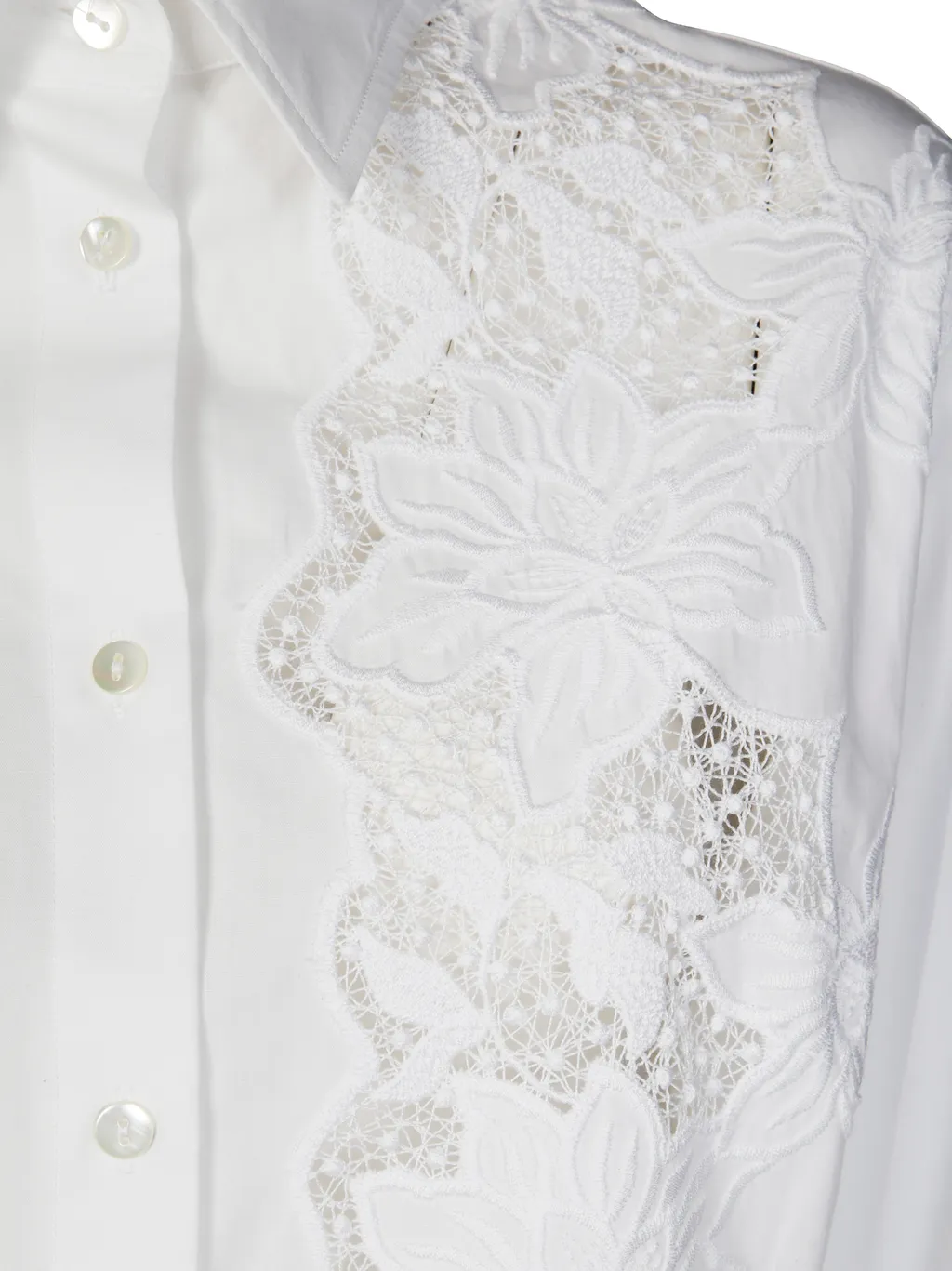 Lace Floral Shirt
