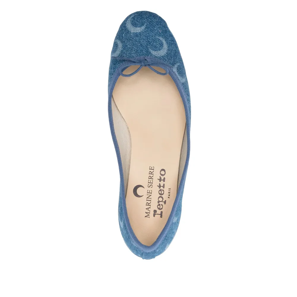 Marine Serre X Repetto Camille Moon Laser Pumps
