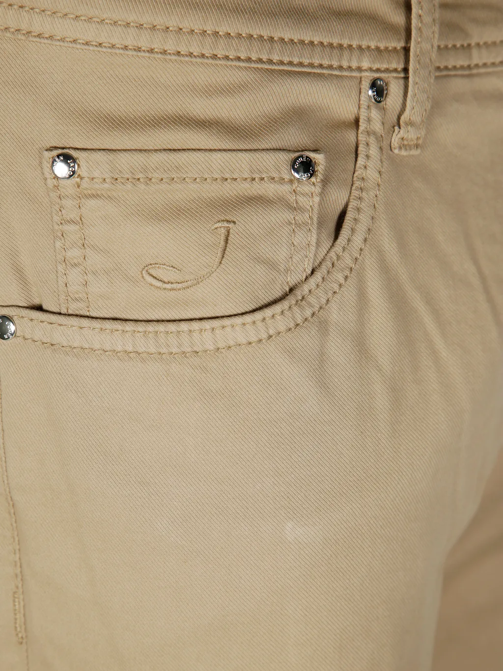 Jacob Cohen Nick Logo Patch Straight-Leg Trousers