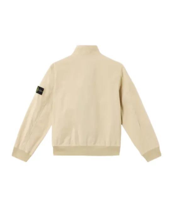 Stone Island Junior Zipped Bomber Jacket
