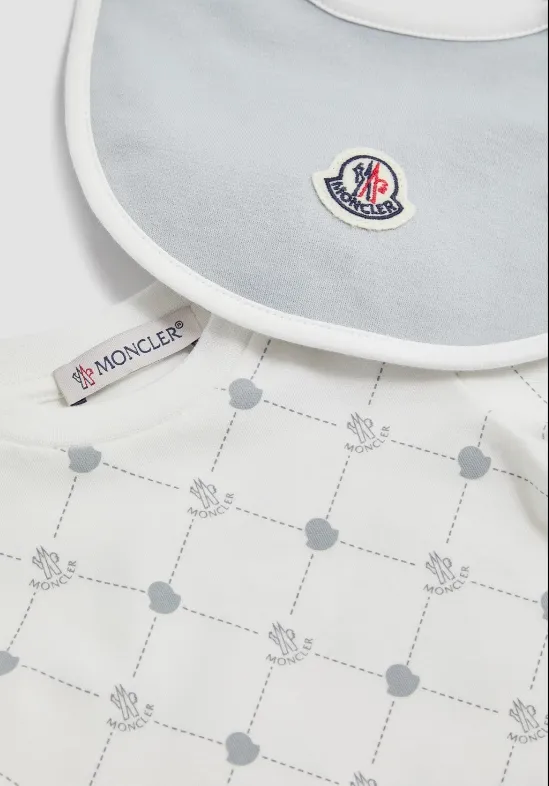 Moncler Enfant Logo Patch Body Suit