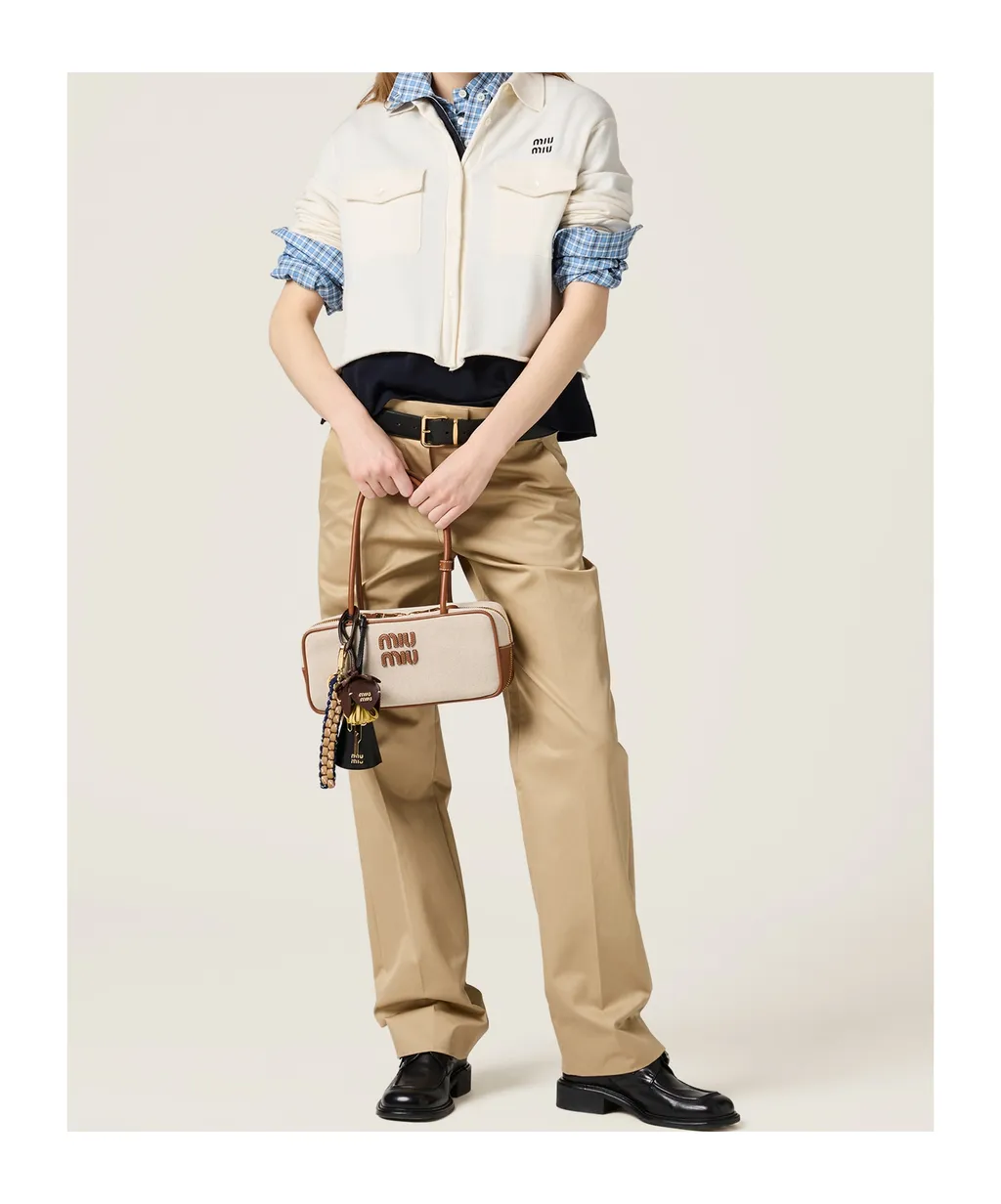 Miu Miu Button-Up Cropped Knitted Cardigan