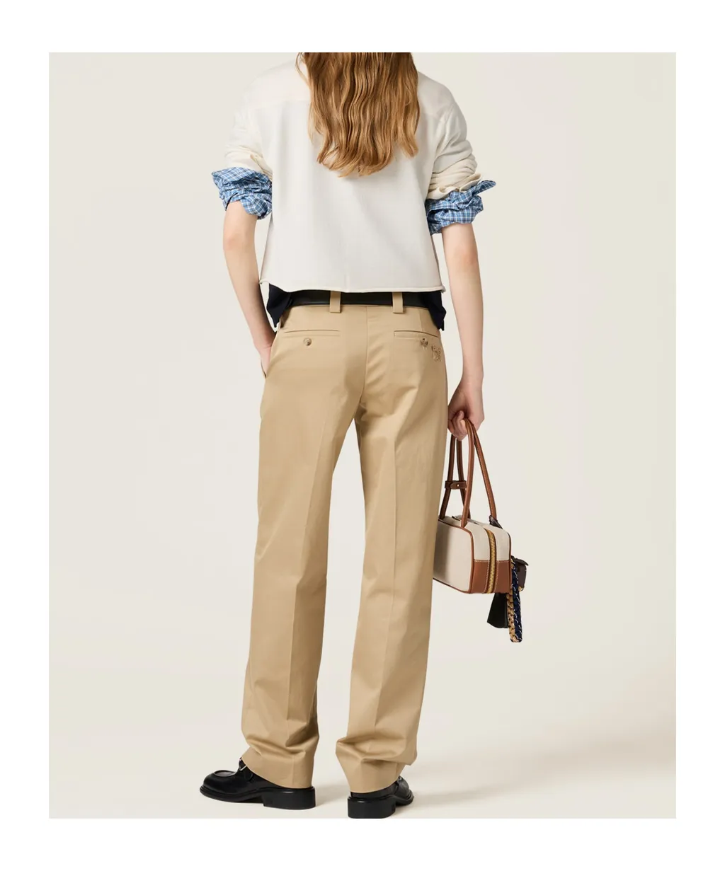 Miu Miu Button-Up Cropped Knitted Cardigan