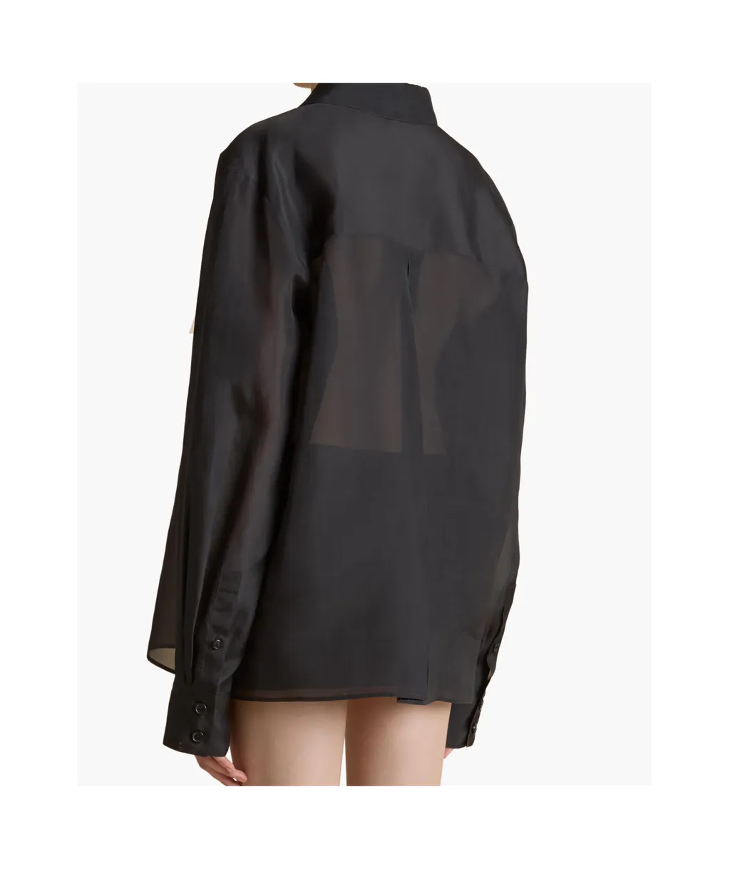 Khaite Yatty Long-Sleeved Shirt