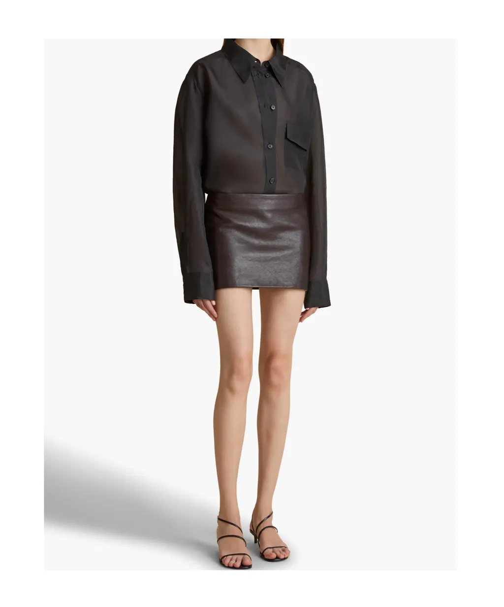 Khaite Yatty Long-Sleeved Shirt