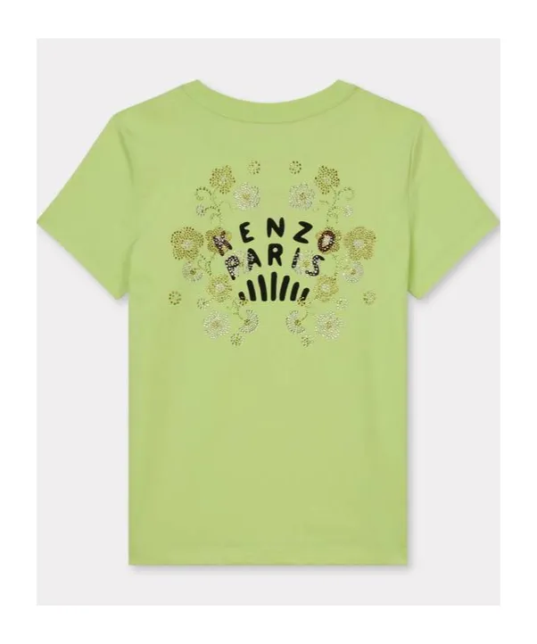 T-Shirt In Cotton Kenzo Jungle Flower
