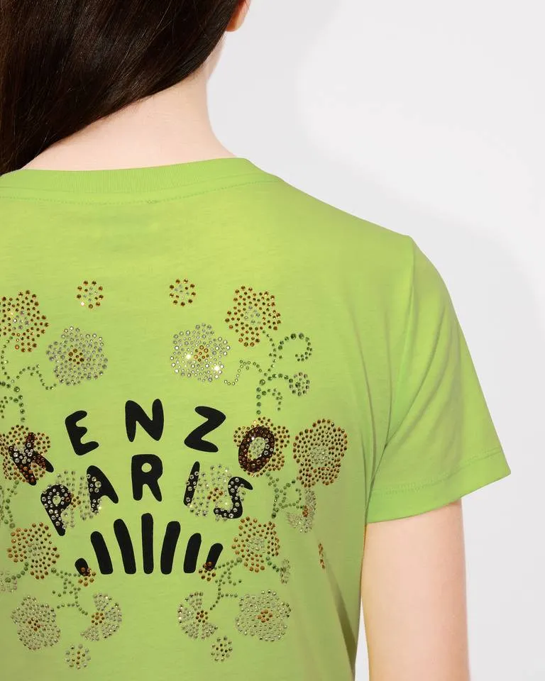 T-Shirt In Cotton Kenzo Jungle Flower