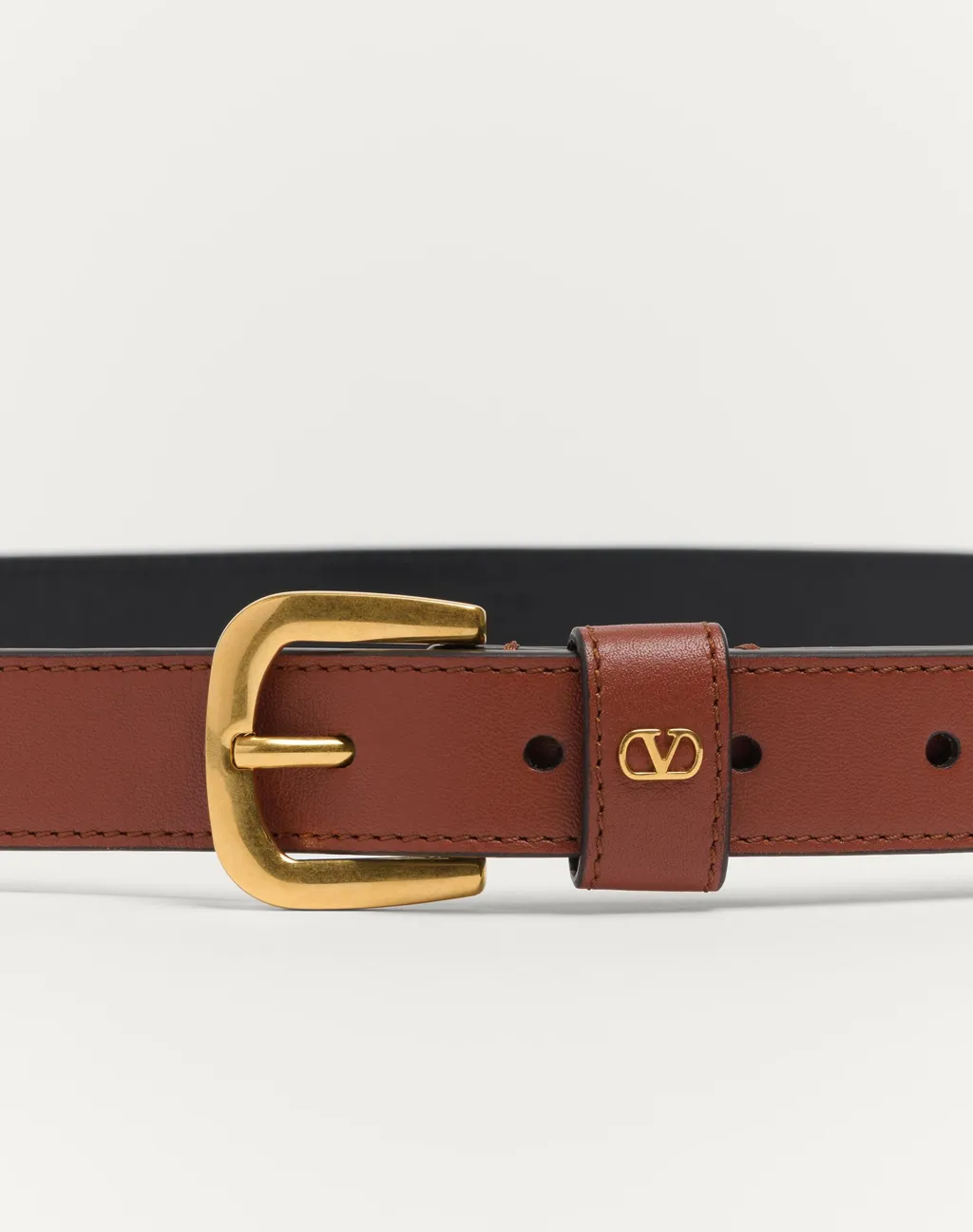 Valentino Vlogo Signature Buckled Belt