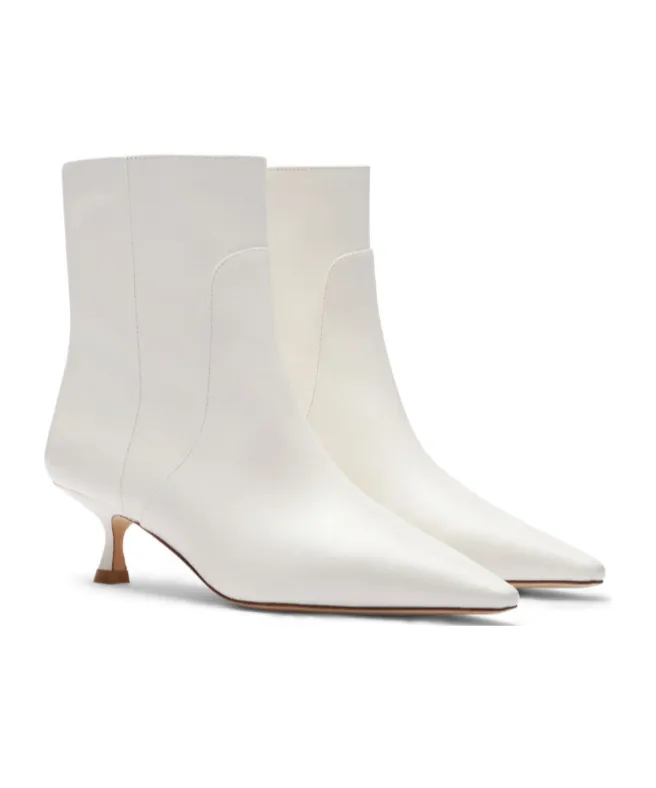 Zippered Ankle Boots