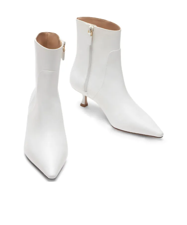 Zippered Ankle Boots